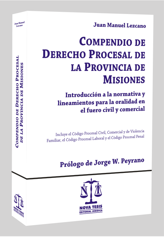 Compendio de Derecho Procesal de la Provincia de Misiones